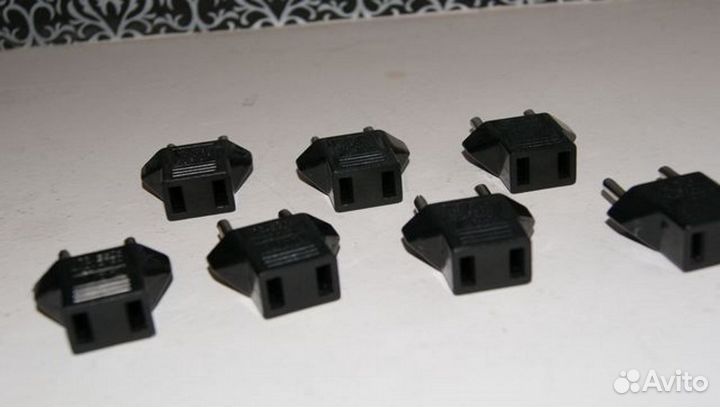 Переходник сетевой с китайской на евро вилку