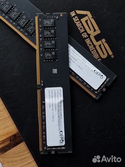 Оперативная память ddr4 depo 8Gb 3200mHz