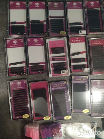 Кушетка, ресницы. Готовый набор для лейшмейкера