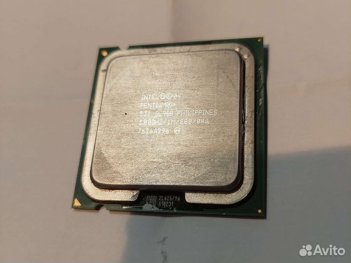 CPU Intel 531, Amd Athlon 64 x2