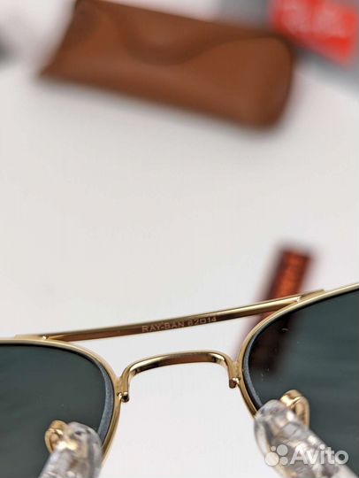 Очки Ray Ban Aviator Gold