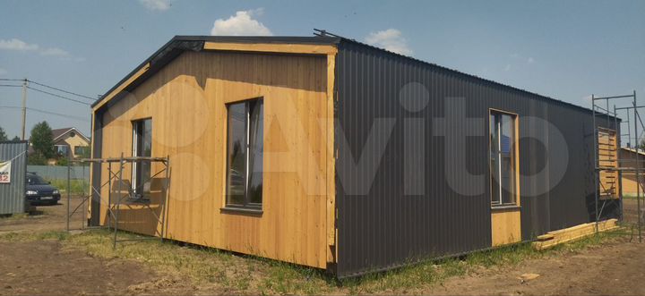 Дом 100 м² на участке 6 сот.