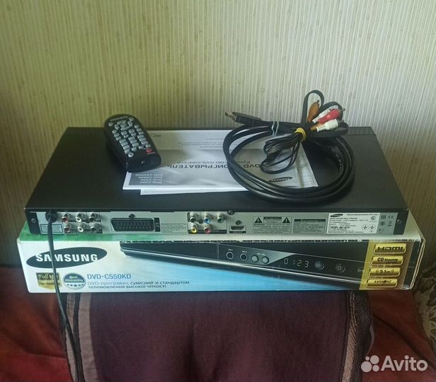 Dvd плеер Samsung C-550KD