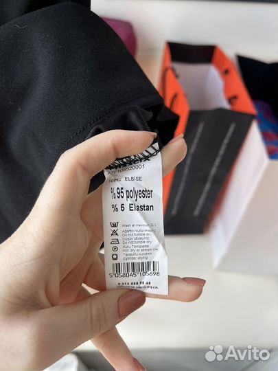 Черное платье мини