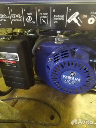 Генератор бензиновый yamaha ef5500efw