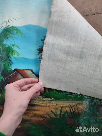 Картина холст Бали