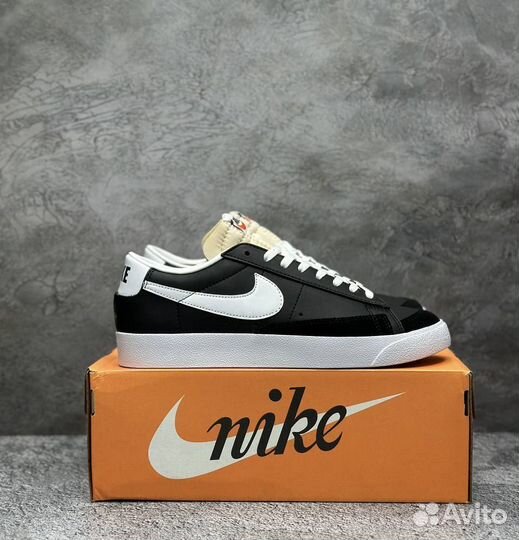 Nike Blazer Low 77 Black White