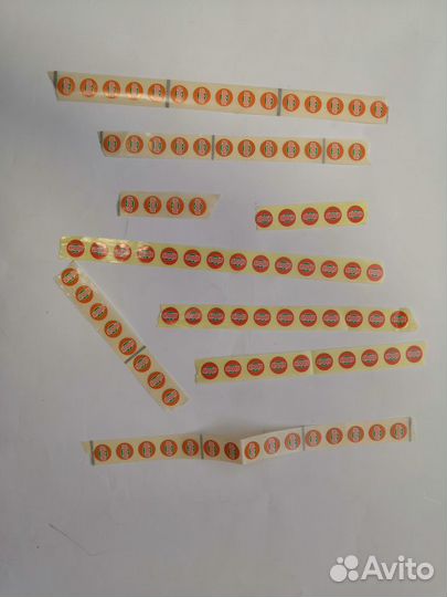 Наклейки фишки Глобус Globus