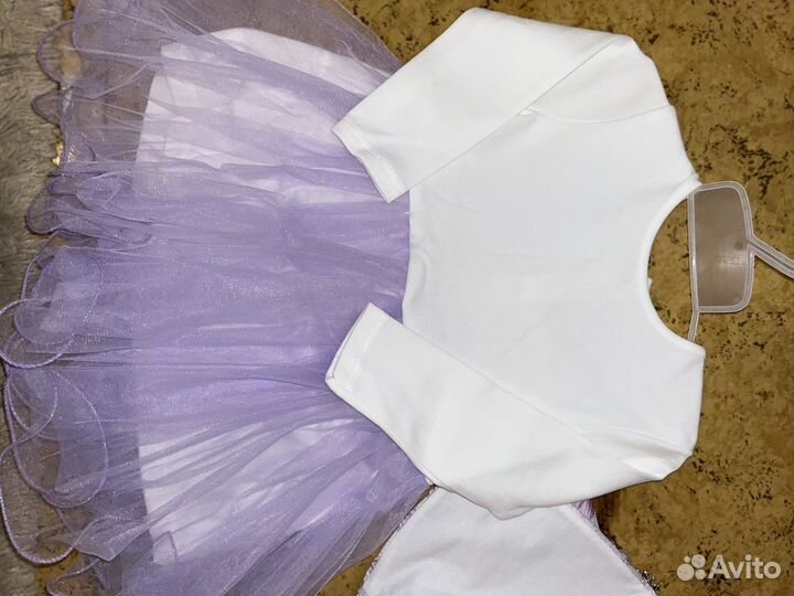 Нарядное платье для девочки р86