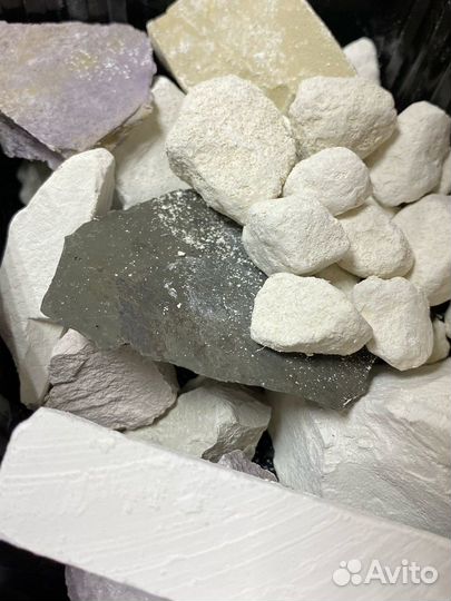 Природный мел и глина Ассорти