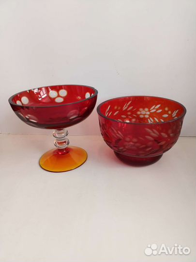 Конфетница и салатник СССР