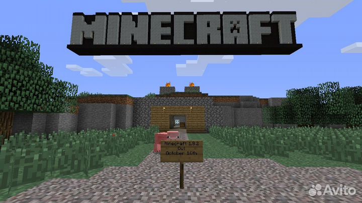 Minecraft xbox 360 диск