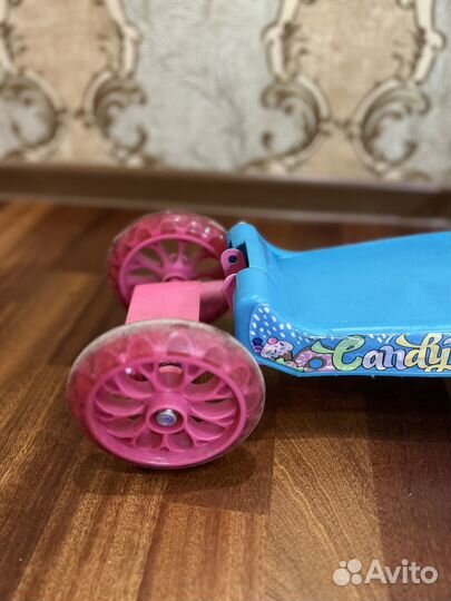 Самокат детский трехколесный бу