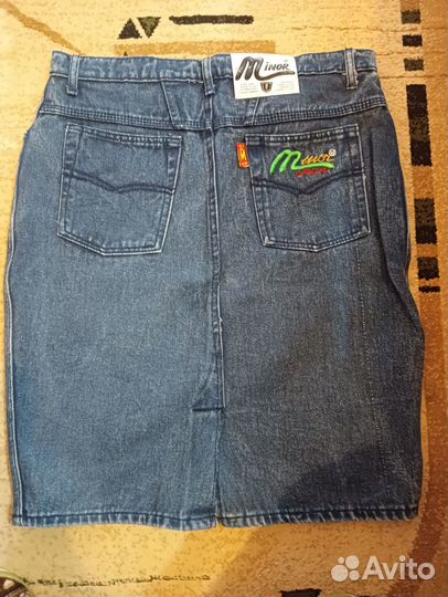 Джинсовая юбка женская из 90-ых