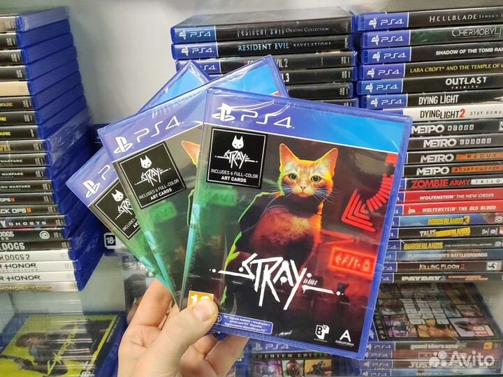 Stray ps4 диск