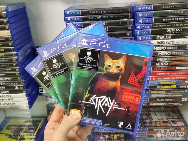 Stray ps4 диск