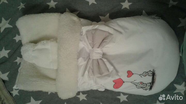 Конверт на выписку зимний новый