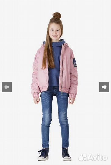 Куртка демисезонная для девочки рост 152