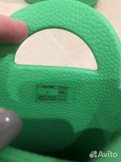 Резиновые сапоги crocs детские