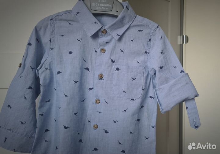 Рубашка для мальчика на 1-2 года