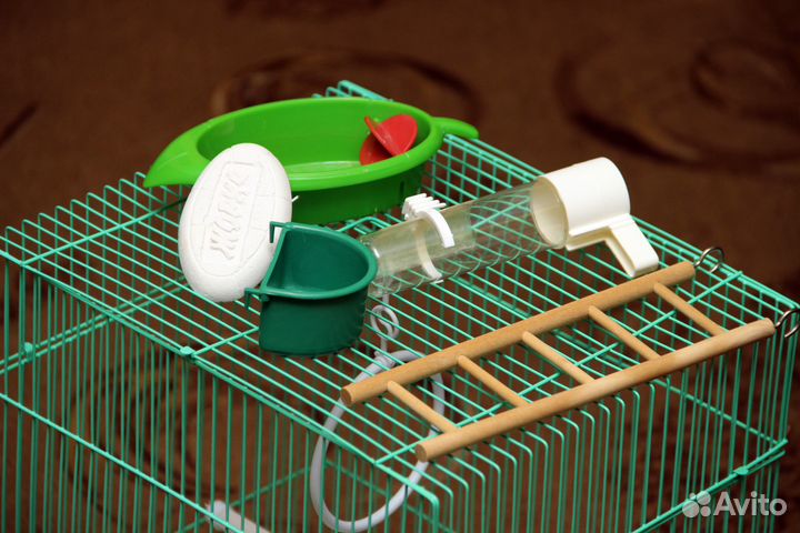 Клетка для волнистого попугая и др. небольших птиц