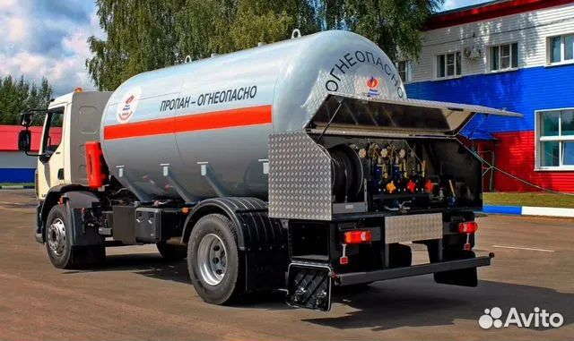 Заправка газгольдера, доставка газа