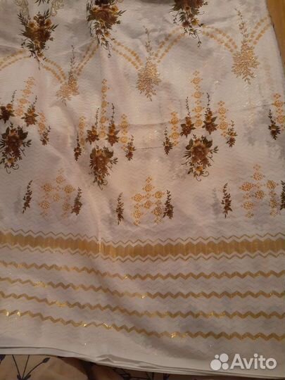 Рулоны ткани: тюль с люрексом, Oulabitex, СССР