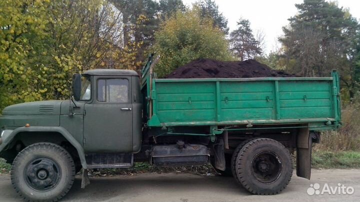 Растительный Чернозем для дачи. Доставка