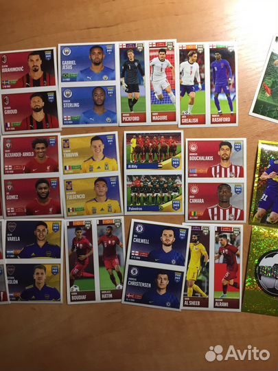 Наклейки Fifa panini
