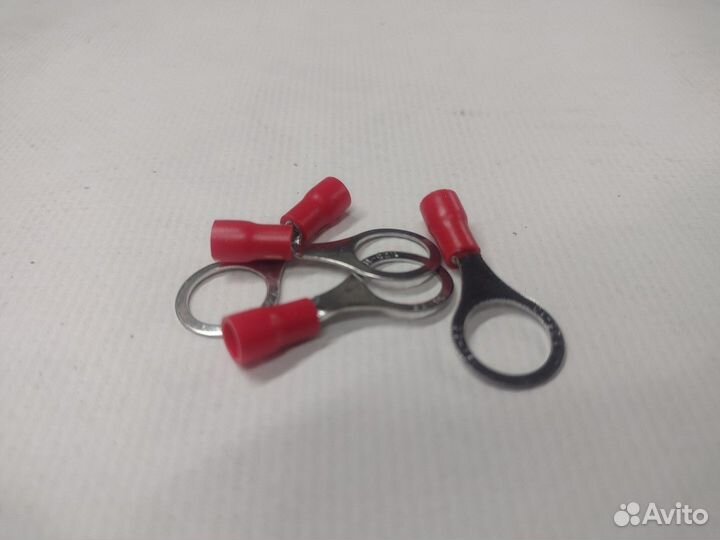 Наконечник кольцевой красный 10,5мм уп.100шт