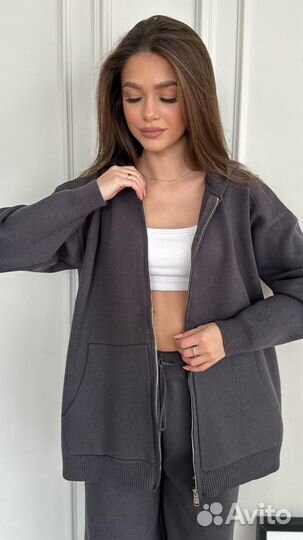 Костюм теплый трикотажный