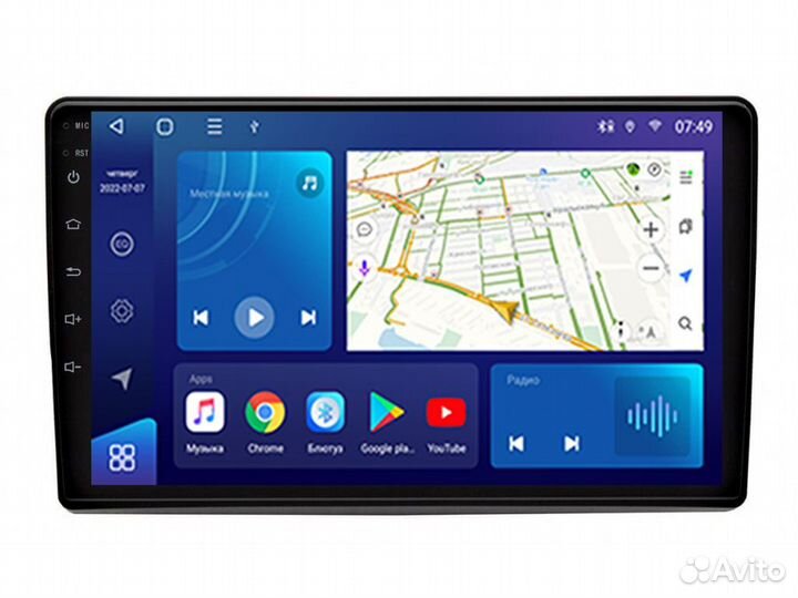 Магнитола Mstar TS109128A для LADA Granta 2011-17