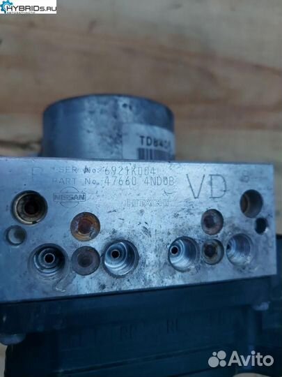 Блок ABS Nissan Leaf ZE0 (2009 - 2017) 47660-3NF1A