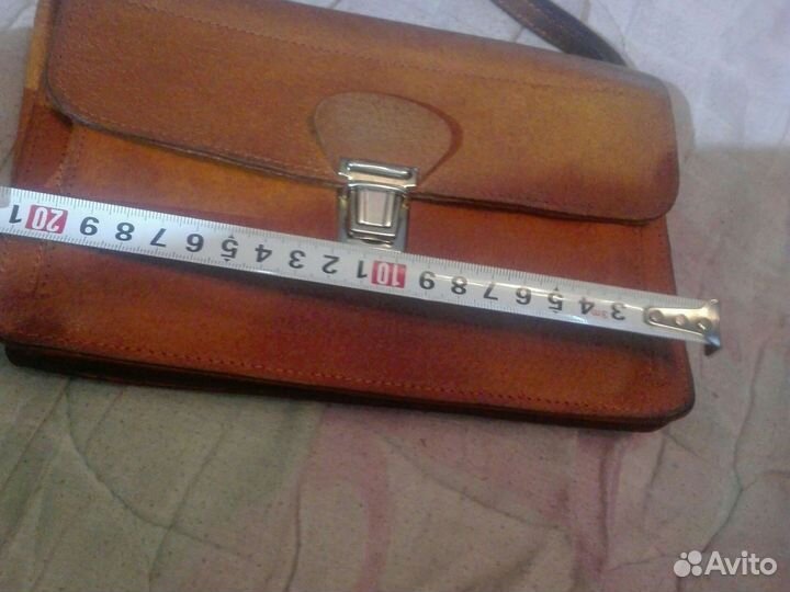 Барсетка мужская натуральная кожа СССР