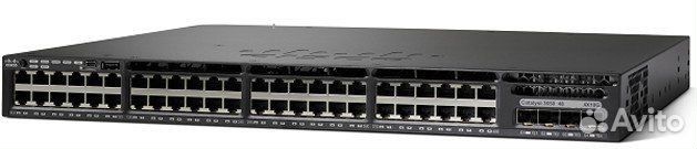 Коммутатор Cisco WS-C3650-48PS