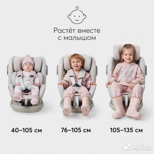 Автокресло Happy Baby I-Unix black i-size