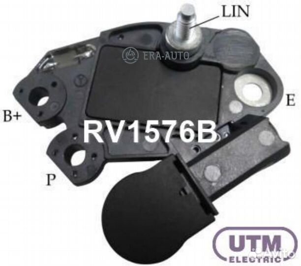 UTM RV1576B Регулятор генератора ford Fiesta 1.25d