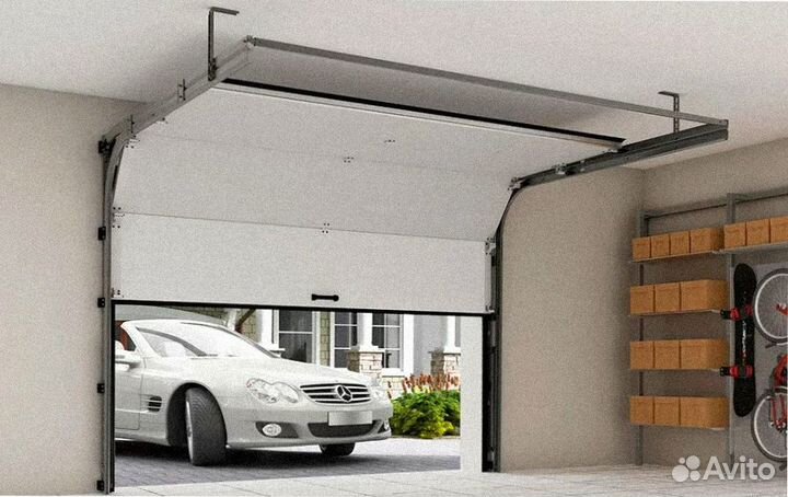 Гаражные секционные ворота