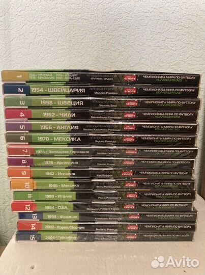 FIFA World Cup коллекция DVD нов