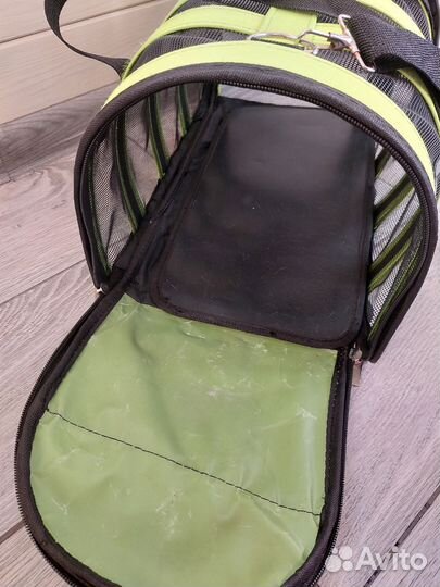 Сумка-переноска сетчатая для кота