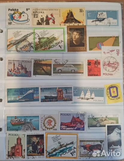 Почтовые марки Польша