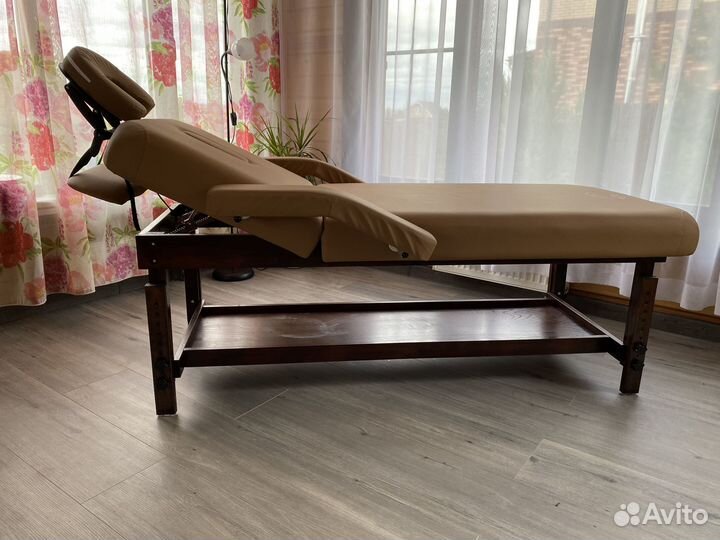 Массажный стол стационарный с ру
