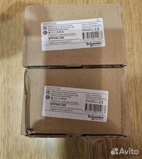 Реле Давления Жидкости Schneider SPP920-200