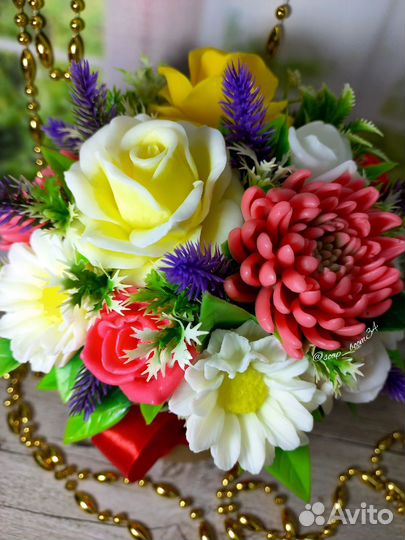 Мыльный букет