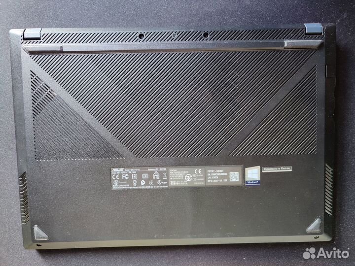 Ноутбук asus f571gt