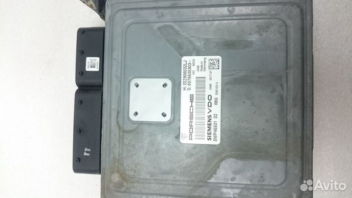 Блок управления двигателем Porsche Cayenne 957 4.8