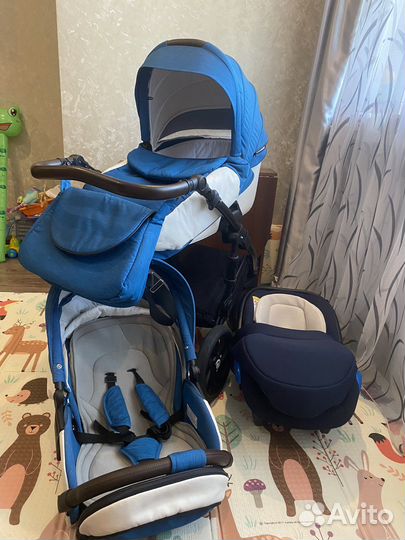 Коляска tutis viva life 2 в 1 и автолюлька