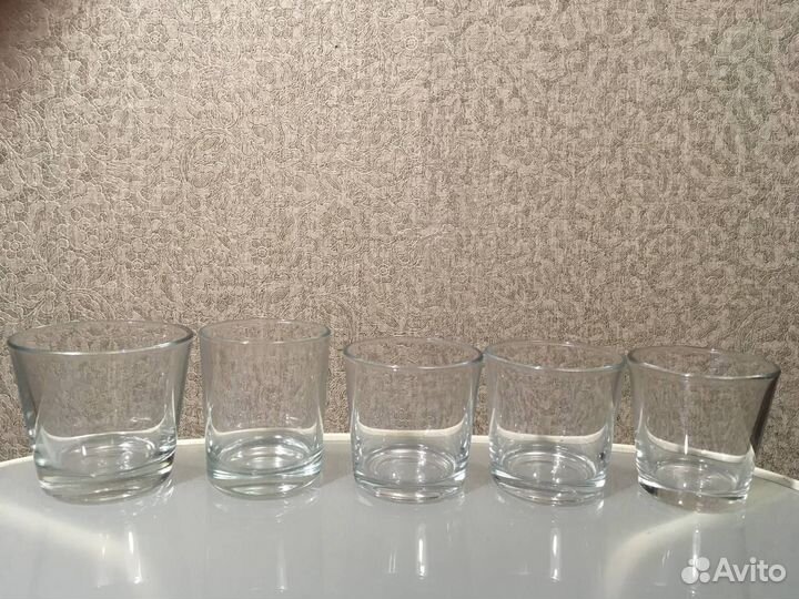 Стеклянные стаканы для свечей