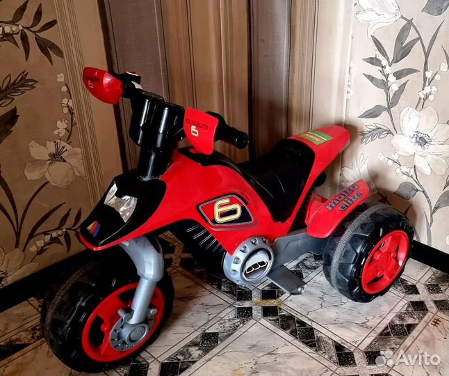 Детский электро мотоцикл