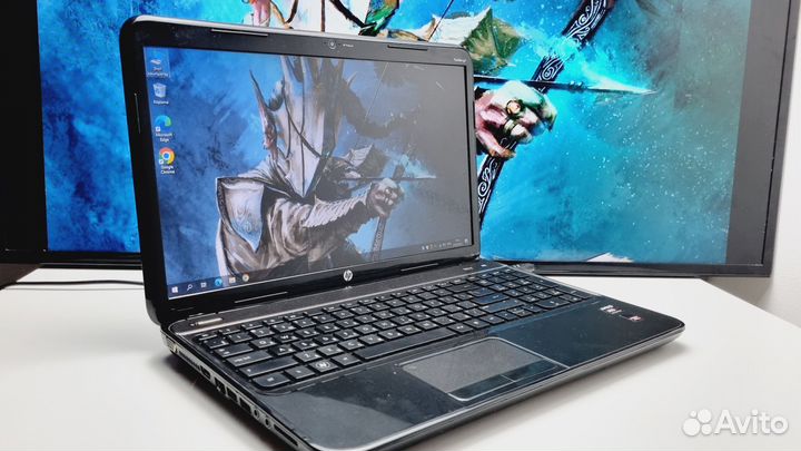 Быстрый ноутбук HP i5/SSD/8гб